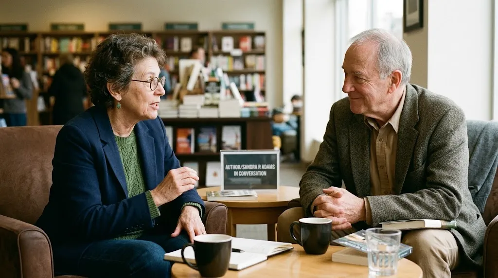 Examples of Auther/Sandra R Adams in Conversation