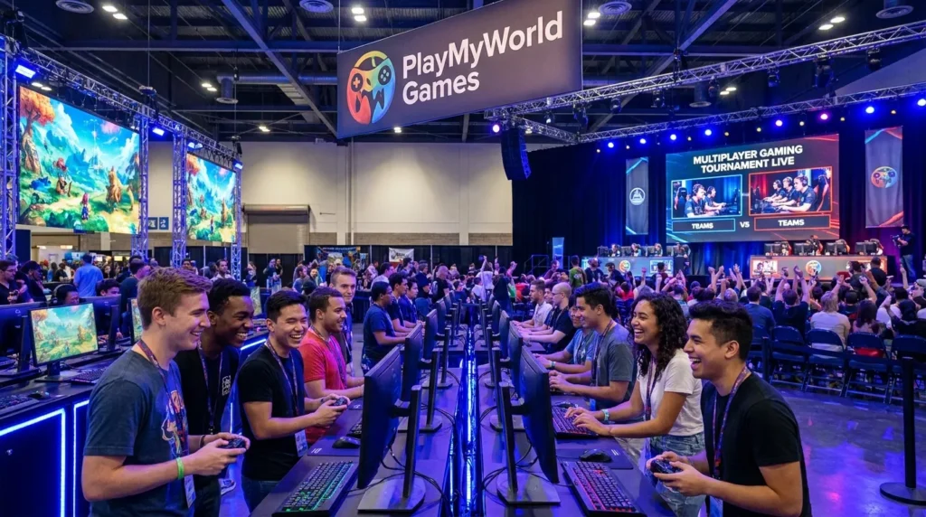 PlayMyWorld Games and Multiplayer Gaming