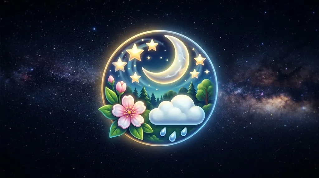 🌸 Nature, Weather, Moon and Stars