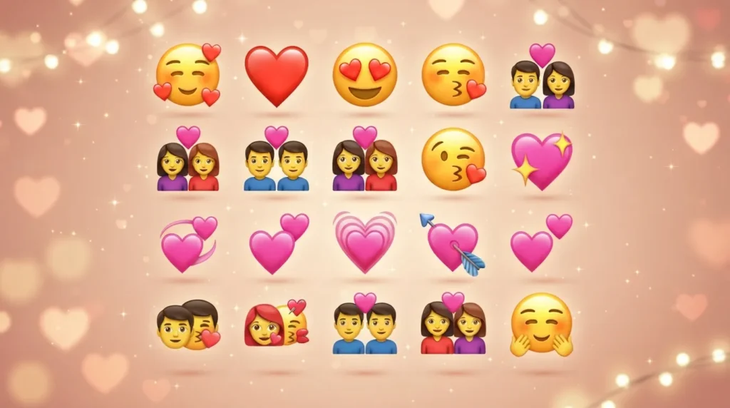 🥰 Love and Relationship Emojis