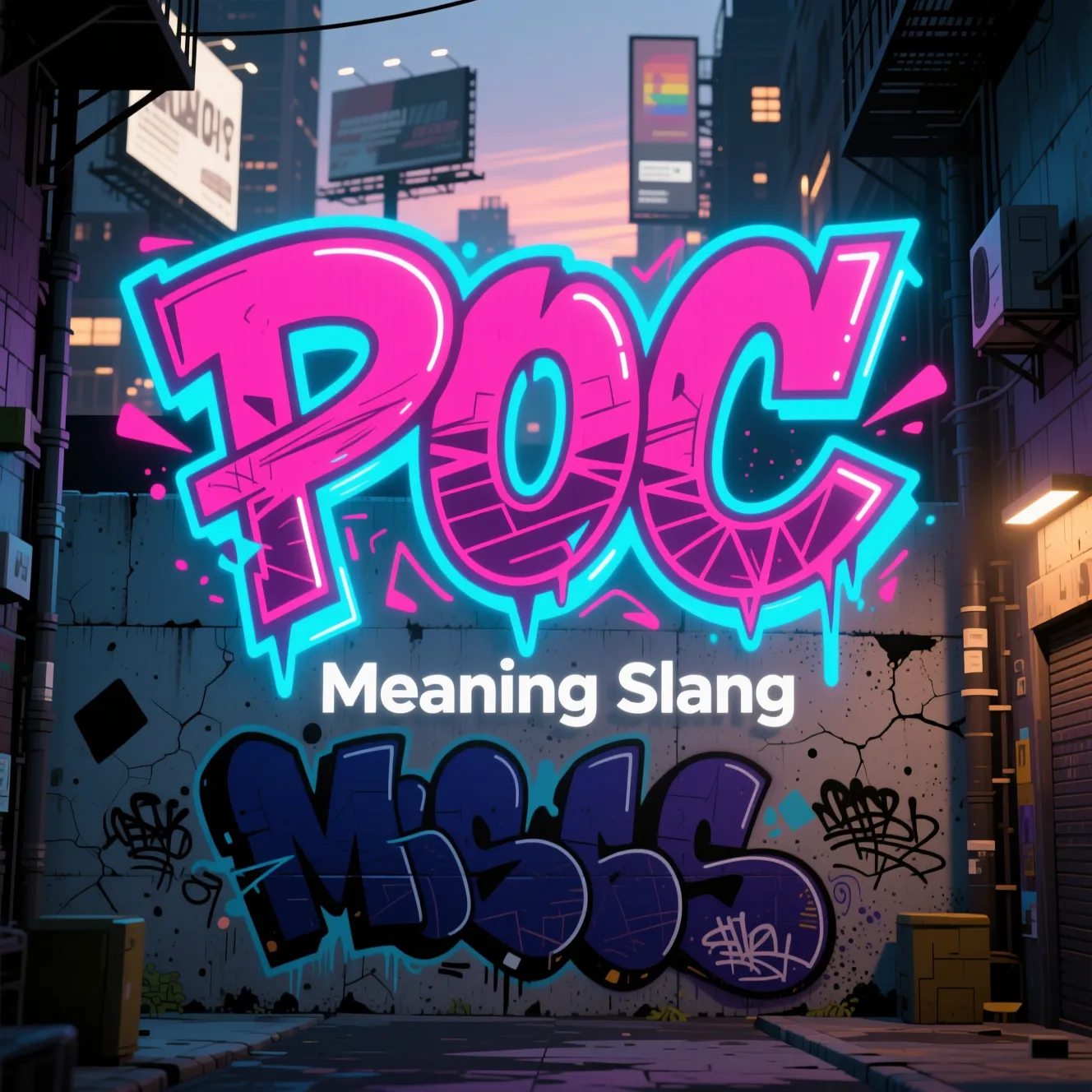 POC Meaning Slang