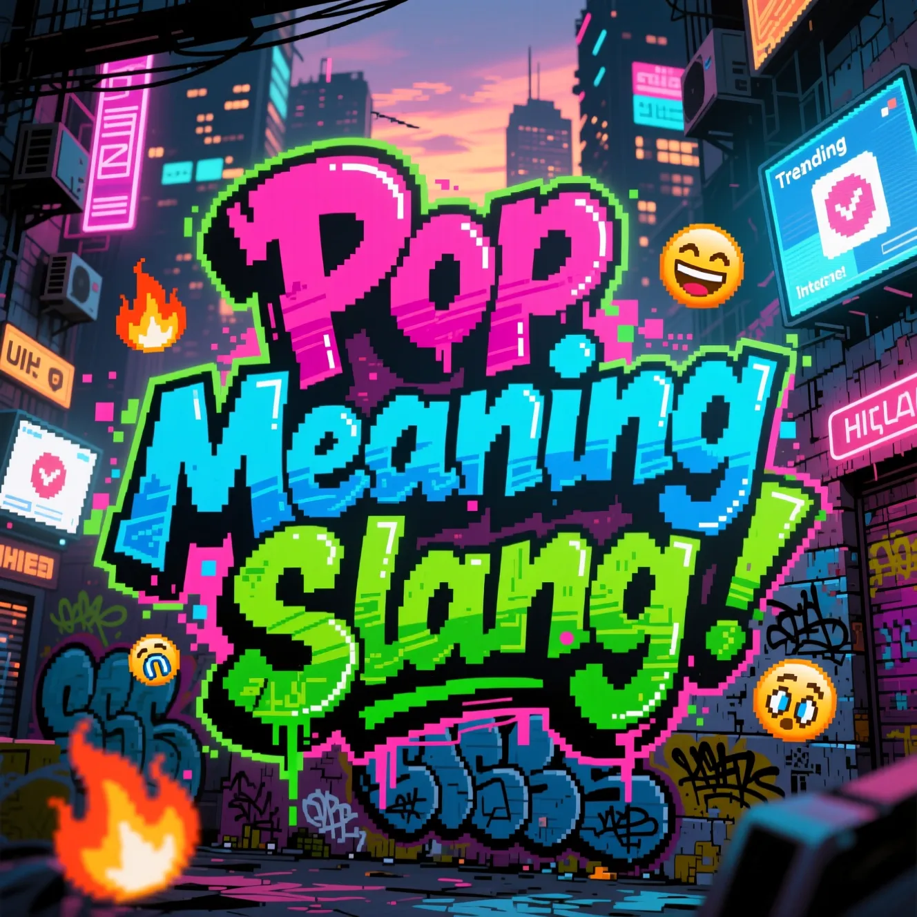 Pop Meaning Slang