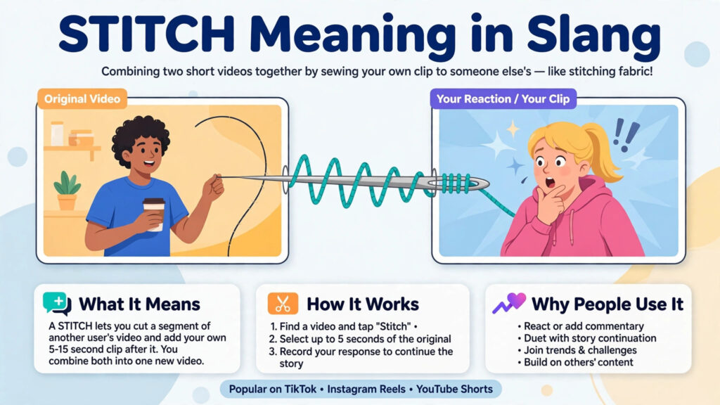 Stitch meaning in text slang