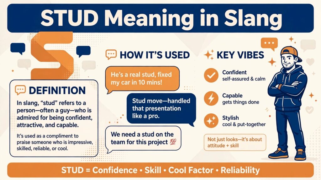 Stud meaning in slang