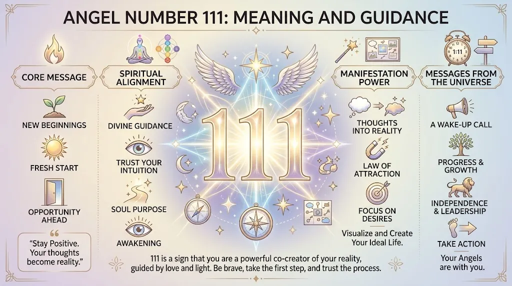 111 Angel Number Meaning