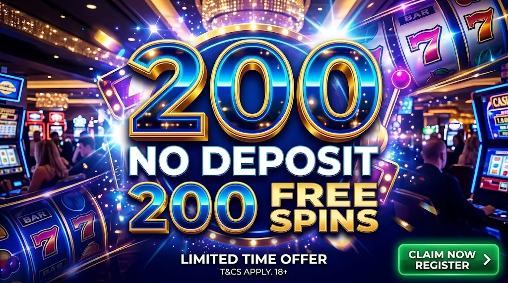 200 No Deposit 200 Free Spins