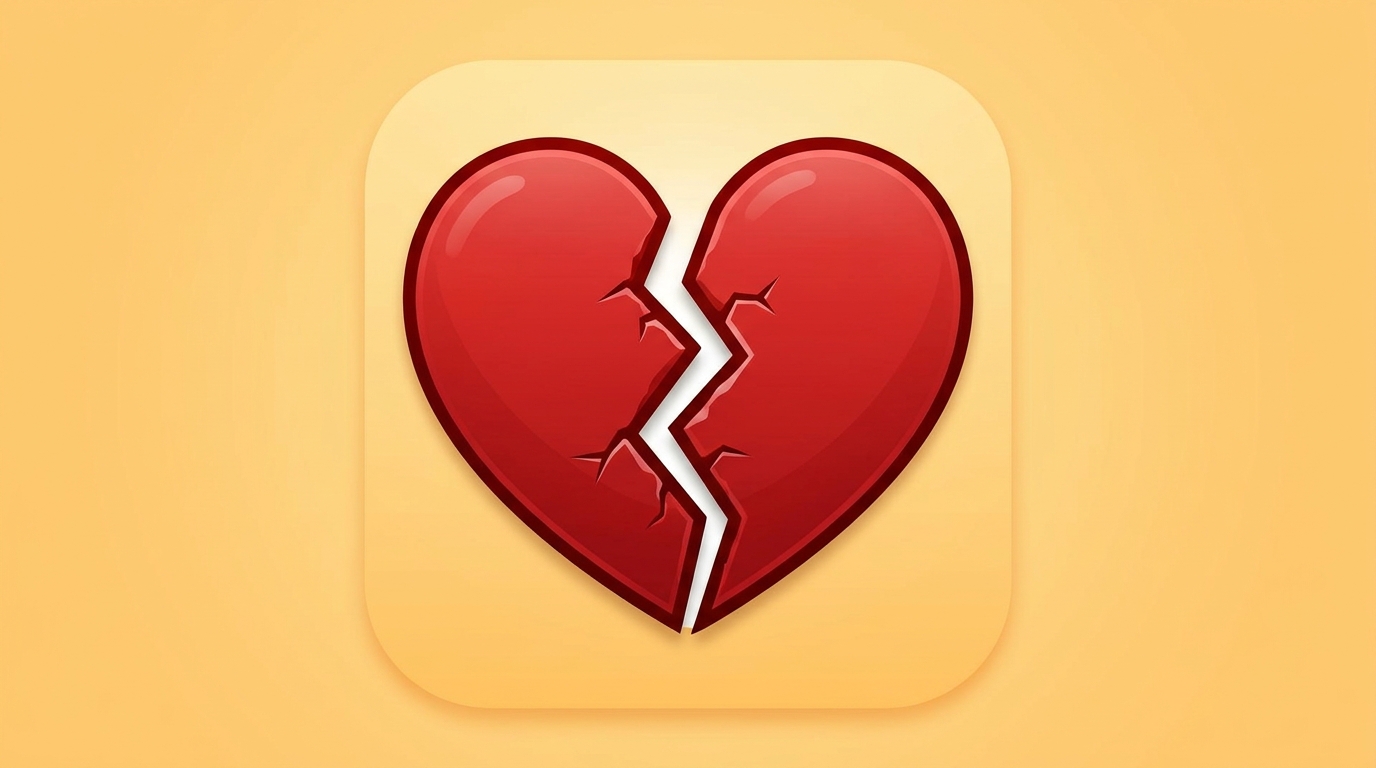Broken Heart Emoji