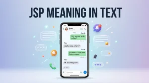 JSP Meaning in Text