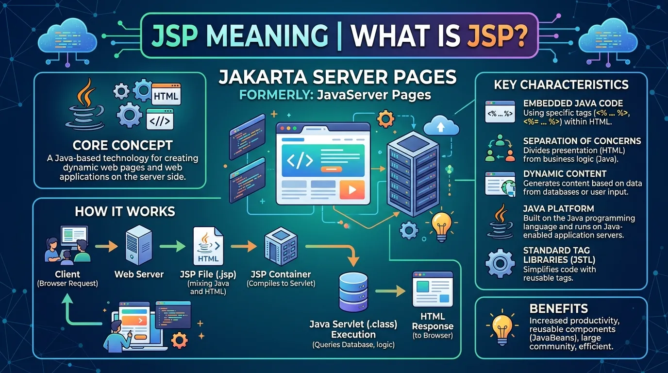 JSP Meaning Text
