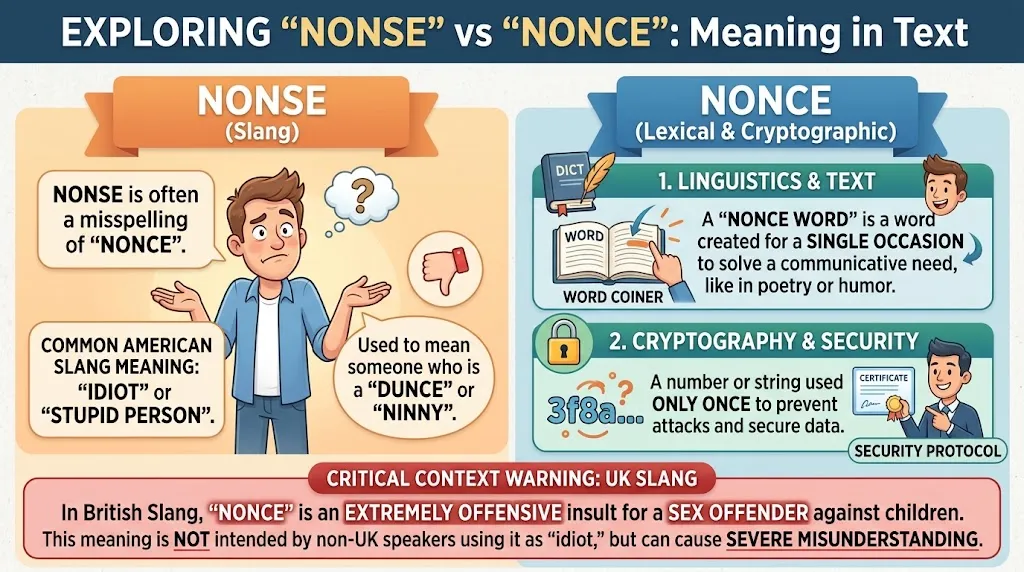 Nonse Meaning in Text