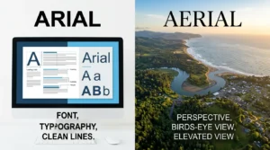 Arial vs Aerial