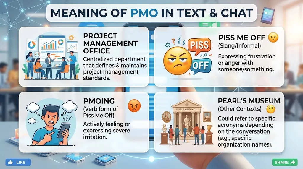 PMO Meaning in Text