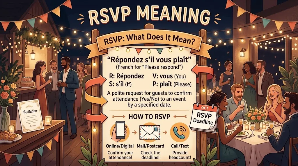 RSVP Meaning