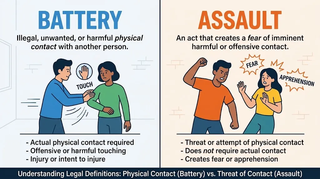 Battery vs Assault