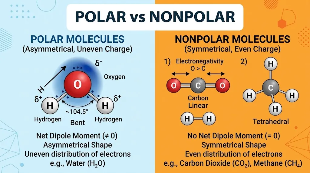 Polar vs Nonpolar